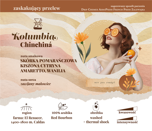 KOLUMBIA Chinchina ✦ zaskakujący przelew 250 g