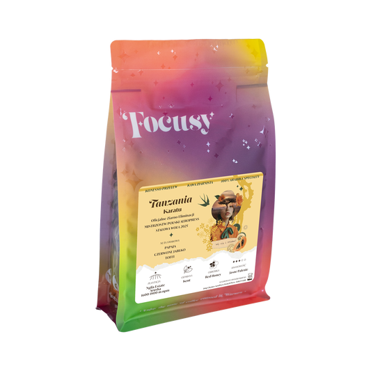 TANZANIA KONESSO RED HONEY KARATU  Palarnia kawy Focusy kawa specialty Warszawa Wilanów Sylwia Rachfalska arabika robusta ziarno kawy ekspres cappuccino alternatywy drip chemex
