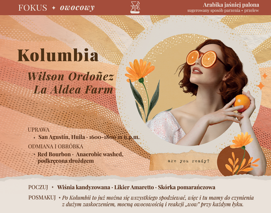 KOLUMBIA La Aldea by Wilson Ordoñez ✦ owocowy przelew 200/1000/30 g