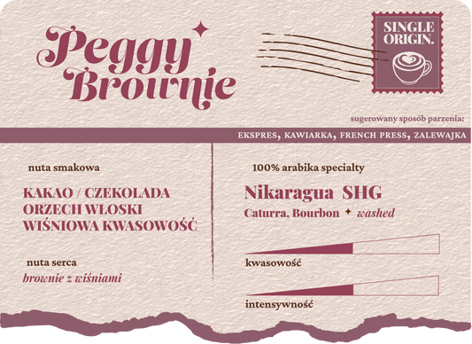PEGGY BROWNIE ✦ deserowe espresso 250 g