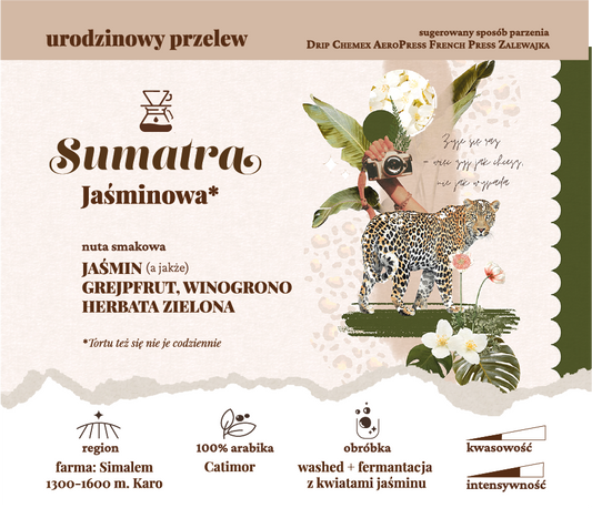 SUMATRA Jaśminowa ✦ urodzinowy przelew 200 g
