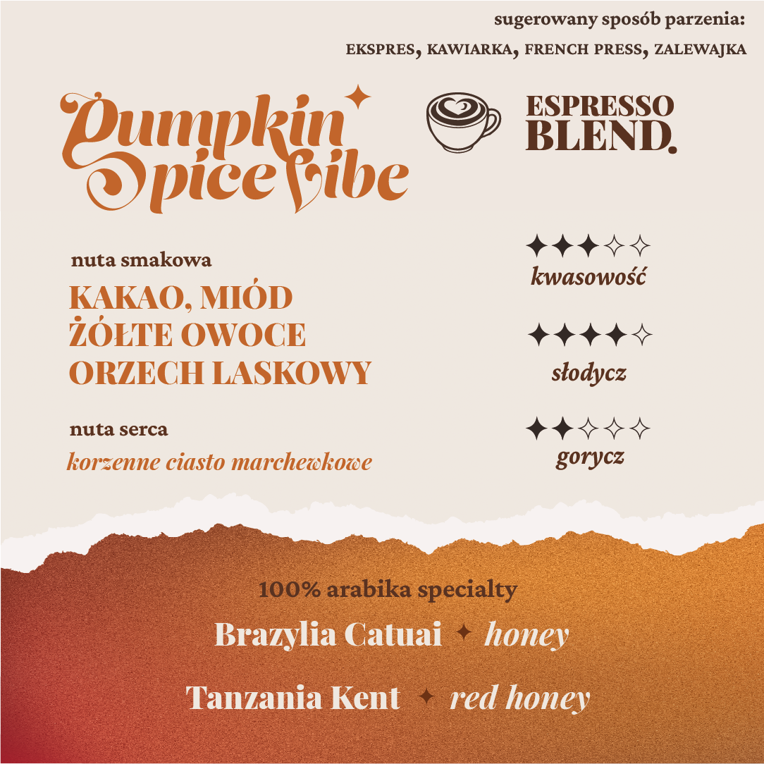 PUMPKIN SPICE VIBE ✦ jesienne espresso