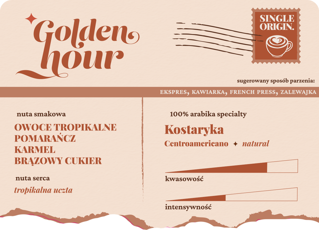 GOLDEN HOUR ✦ owocowe espresso 250 g