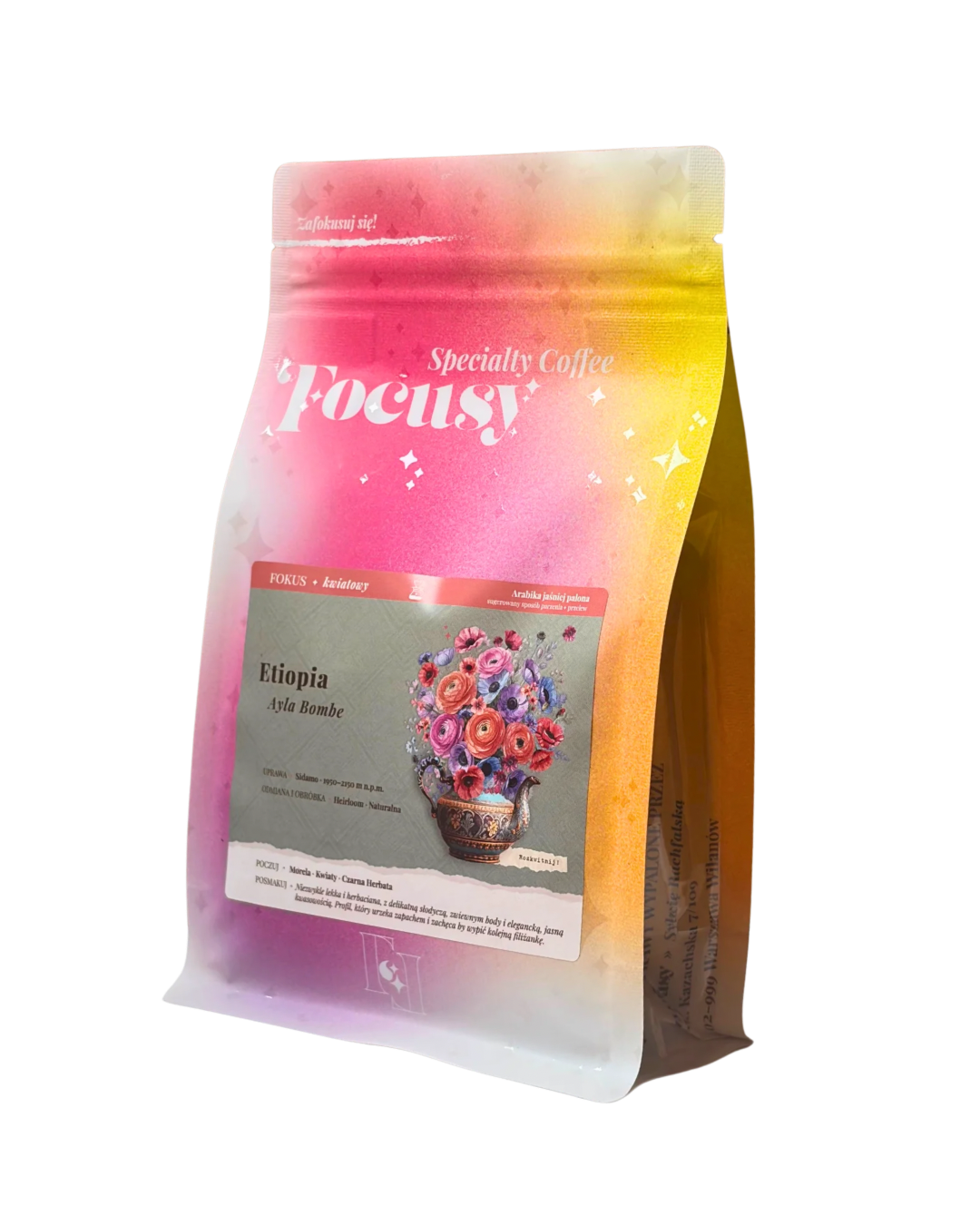 ETIOPIA Ayla Bombe ✦ kwiatowy przelew 250/1000/30 g