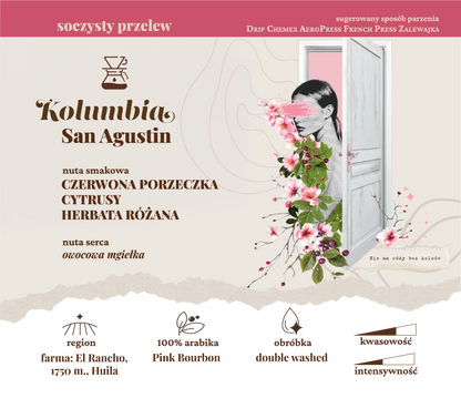 KOLUMBIA San Agustin ✦ soczysty przelew 250 g