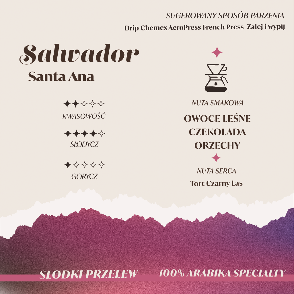 SALWADOR SANTA ANA ✦ słodki przelew