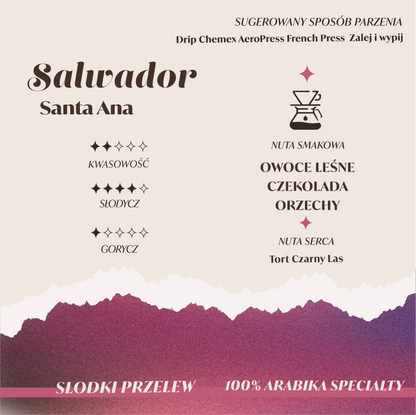 SALWADOR SANTA ANA ✦ słodki przelew