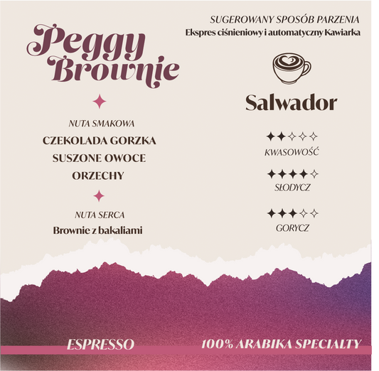 NOWOŚĆ: PEGGY BROWNIE ✦ czekoladowo-orzechowe espresso