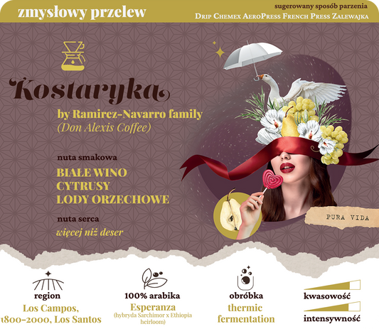 KOSTARYKA by Ramirez-Navarro Family (Don Alexis Coffee) ✦ zmysłowy przelew