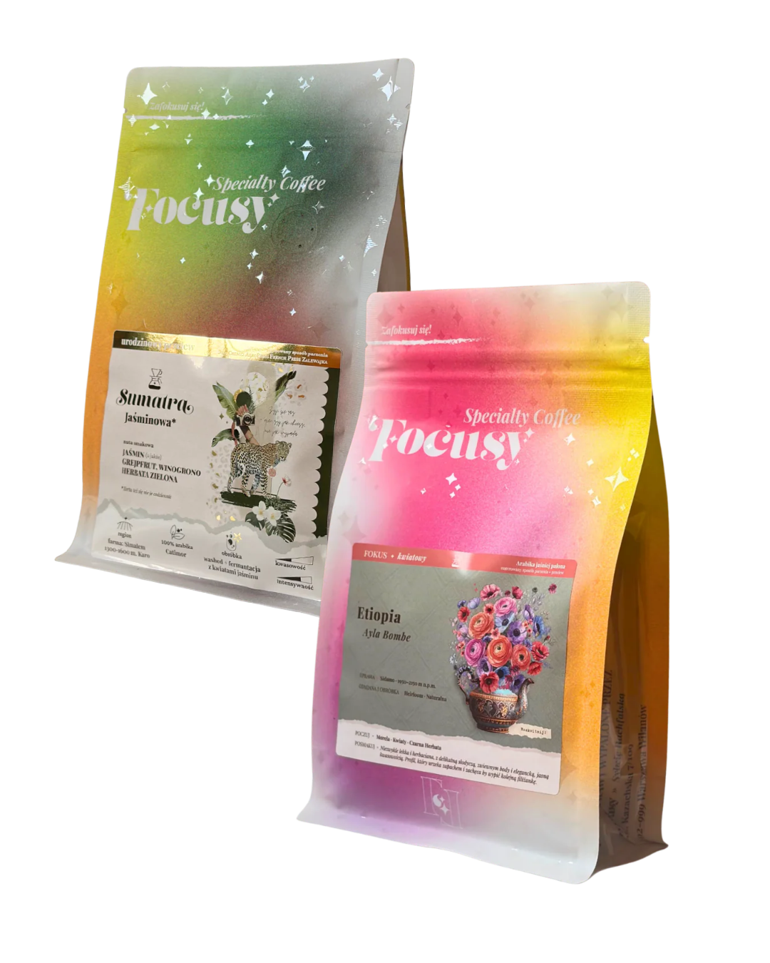 KWIATOWY DUET  ✦ kwiatowy przelew 250g 200g