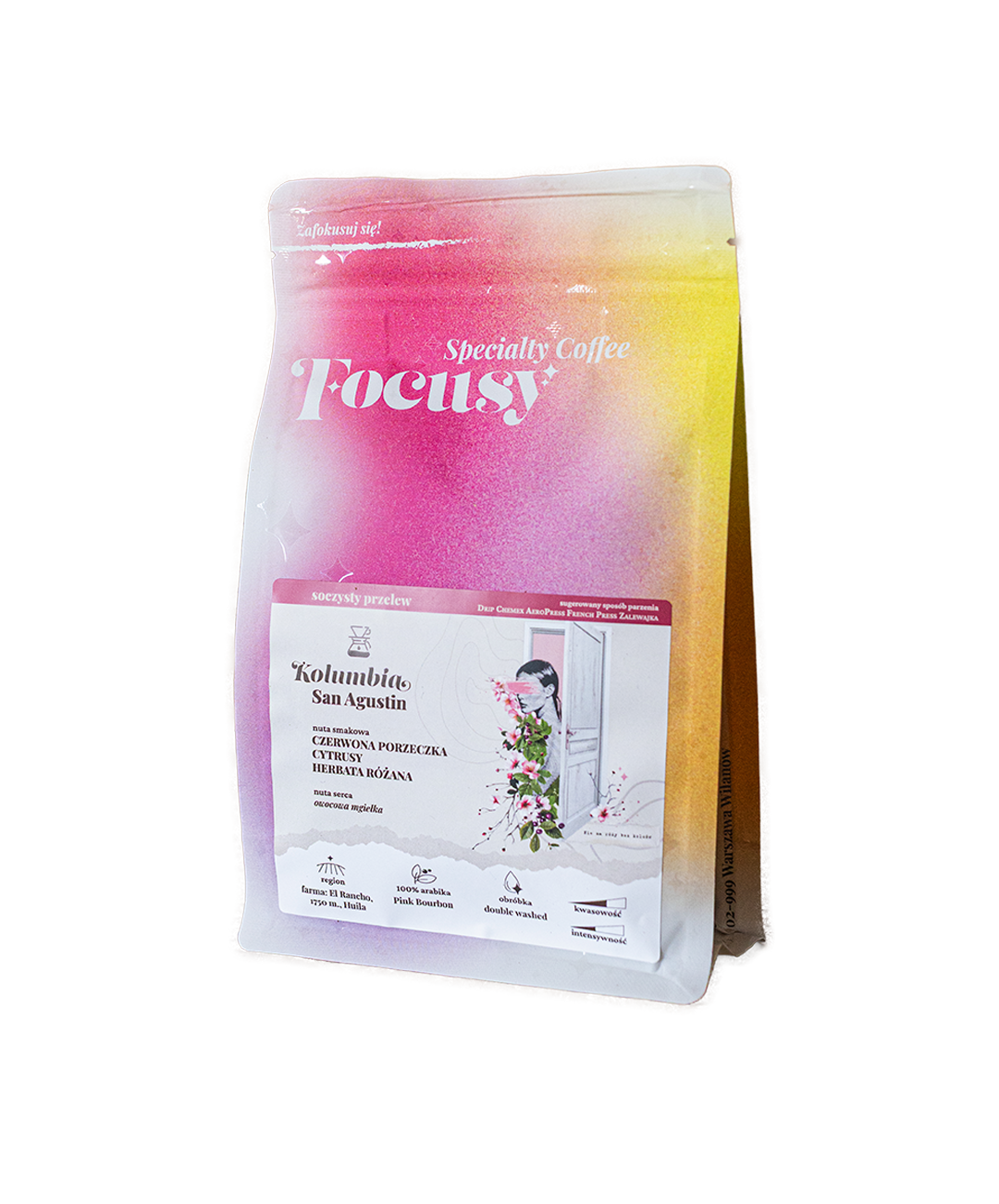 KOLUMBIA San Agustin ✦ soczysty przelew 250 g