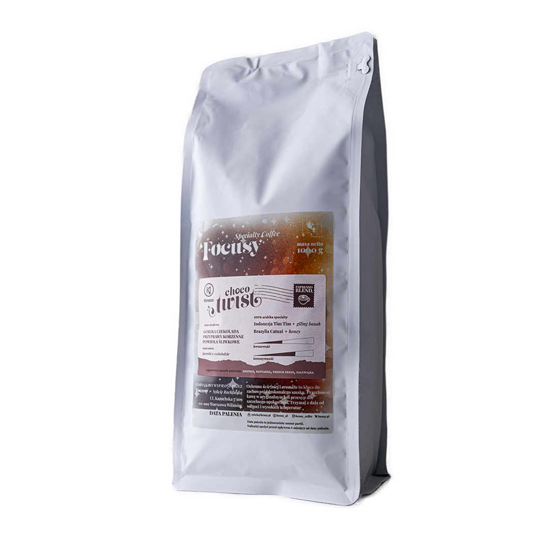 Choco Twist ✦ espresso z twistem 250/1000 g