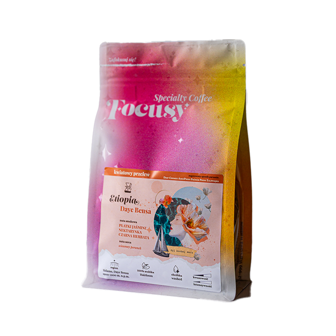 ETIOPIA Daye Bensa ✦ kwiatowy przelew
