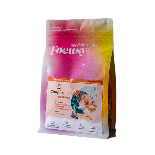 ETIOPIA Daye Bensa ✦ kwiatowy przelew