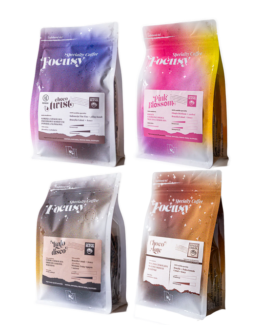 ZESTAW BLENDÓW  ✦  wiele twarzy kawy 4x250 g
