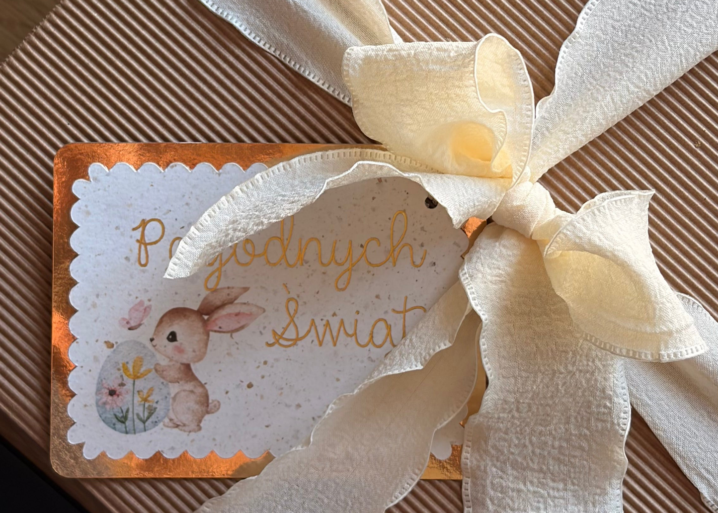 PREZENT ✦ WŁASNA ETYKIETA z dedykacją