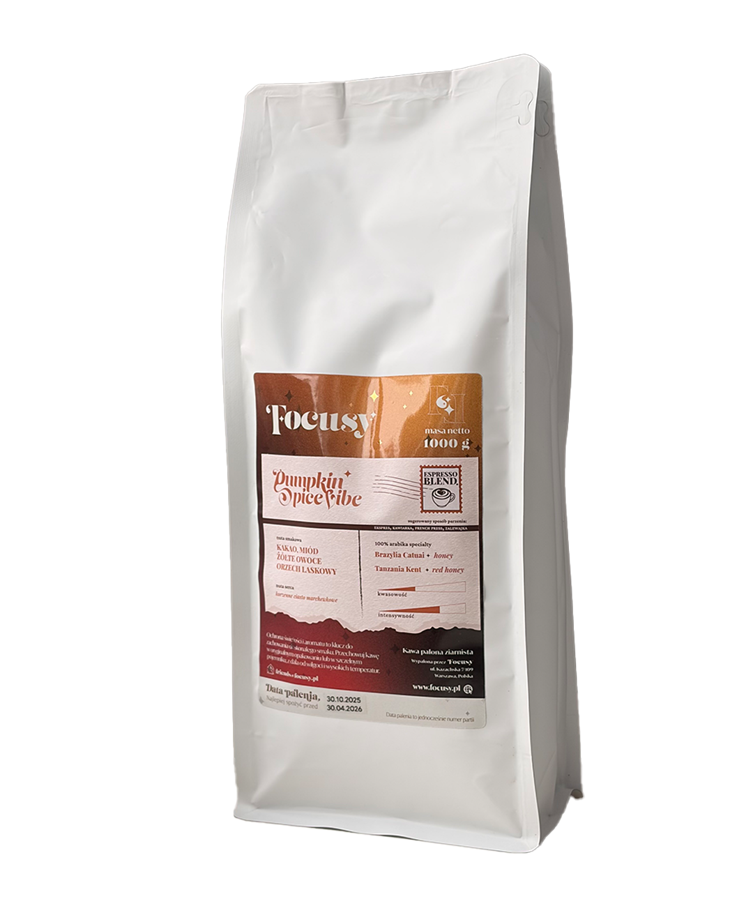 PUMPKIN SPICE VIBE ✦ jesienne espresso 1000 g