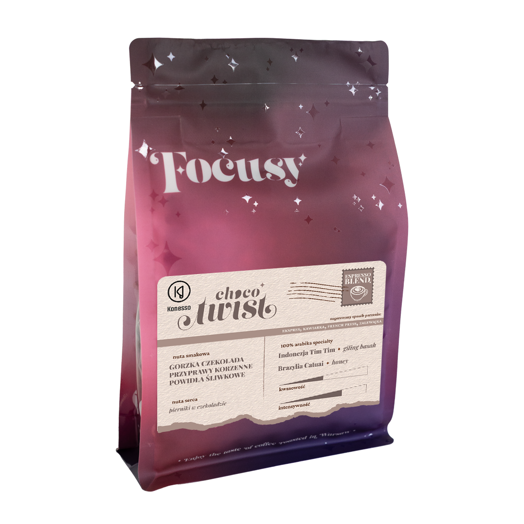 Choco Twist ✦ espresso z twistem 250 g