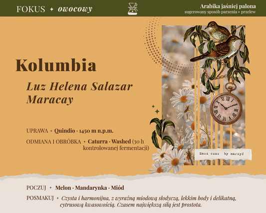 KOLUMBIA Luz Helena Salazar ✦ owocowy przelew 250 g
