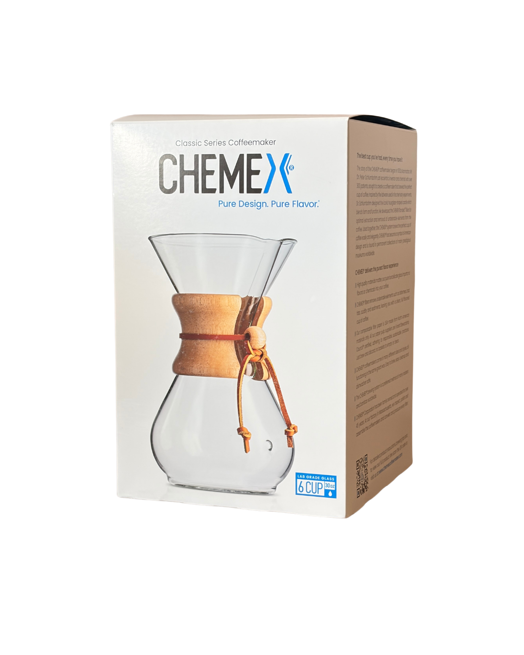 Chemex ✦  designerski zaparzacz 600 ml kawy na raz