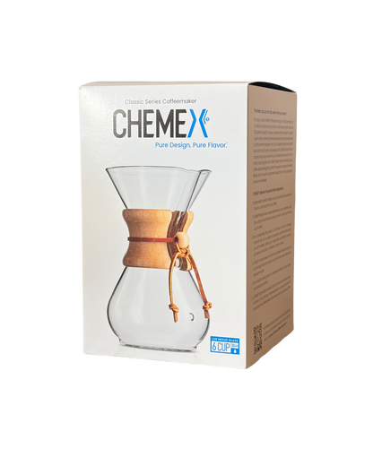 Chemex ✦  designerski zaparzacz 600 ml kawy na raz