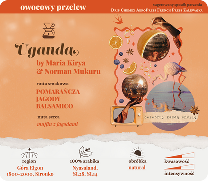 UGANDA by Maria Kirya & Norman Mukuru ✦owocowy przelew