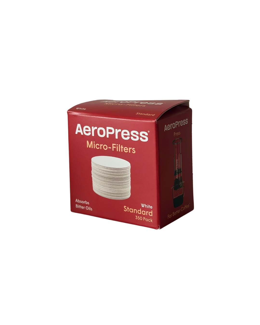 Filtry papierowe Aeropress  ✦  okrągłe