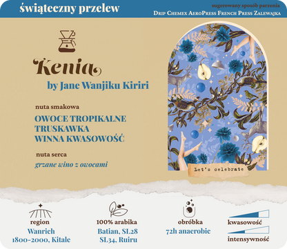 KENIA by Jane Wanjiku Kiriri ✦ świąteczny przelew