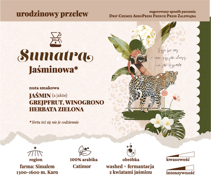 SUMATRA Jaśminowa ✦ urodzinowy przelew 200 g